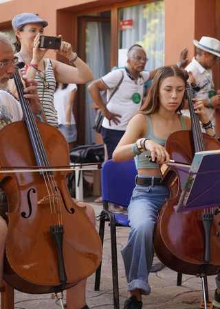 Cours de Violoncelle 2, Vacances en famille, Cours violon-violoncelle